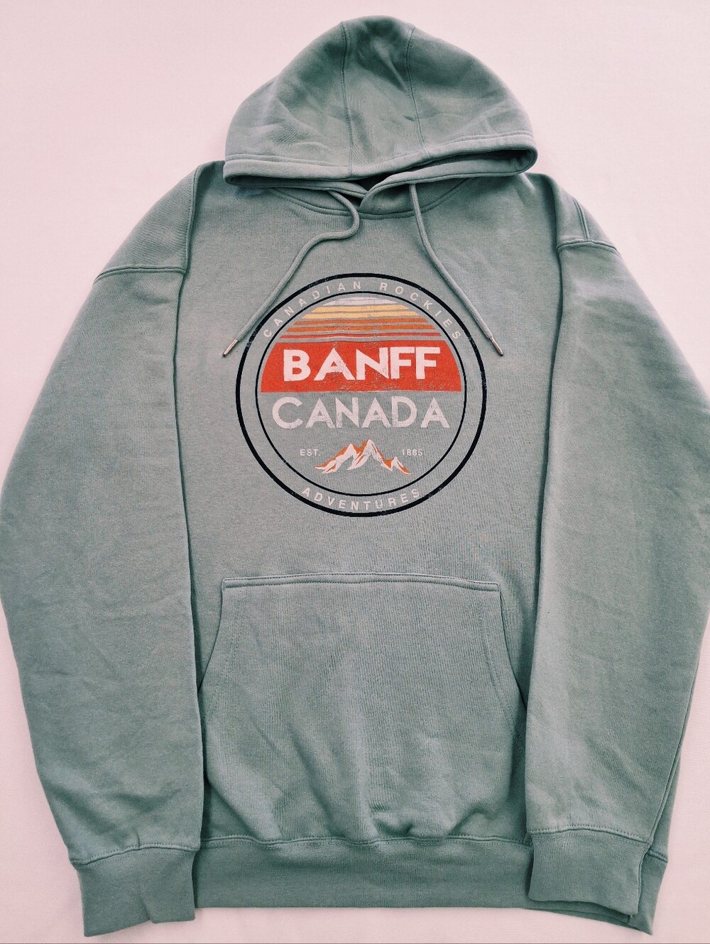 Alpine Rock Banff Canada Canadian Rockies Hoodie XXL